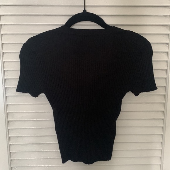 corduroy black top - Picture 3 of 3